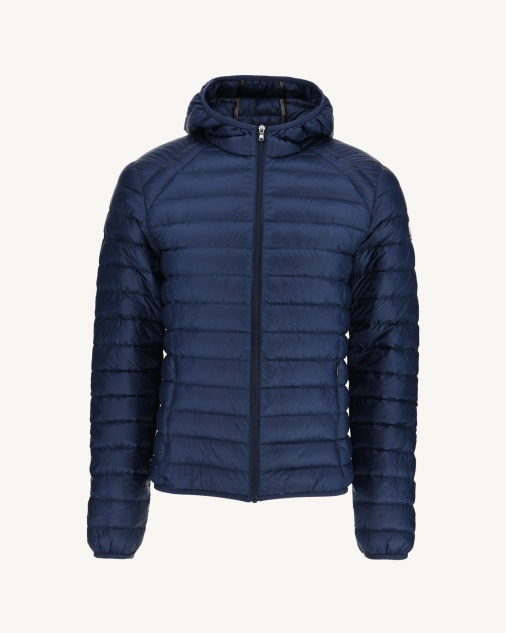 מעיל פוך עם קפוצ'ון קל משקל Jott Blue Abysse Nico