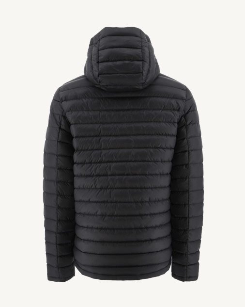 Jott Print Militaire/noir מעיל פופר הפיך ברגן