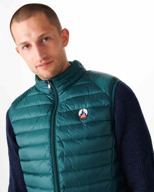 Jott מעיל פוך ללא שרוולים Vert Fonce Tom
