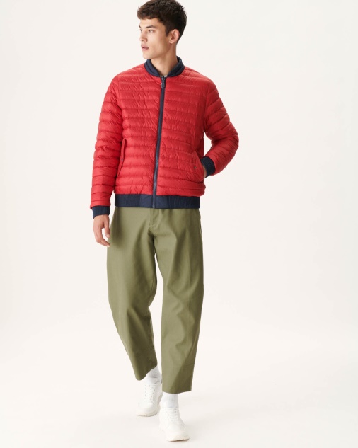 מעיל פוך הפיך Jott Marine/rouge Bombay