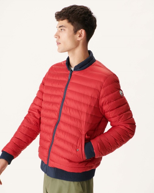 מעיל פוך הפיך Jott Marine/rouge Bombay