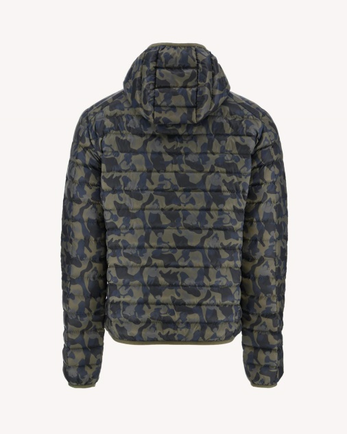 מעיל פוך קל Militaire Jott Print Nico