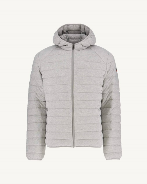 מעיל פוך עם קפוצ'ון Jott Gris Chine Nico
