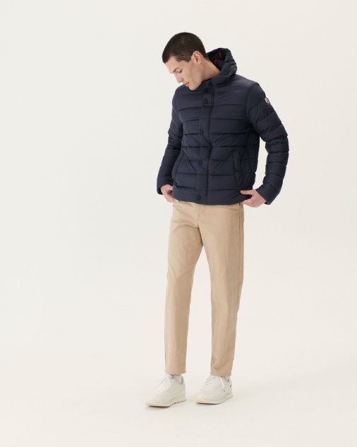 מעיל פחזנית עם קפוצ'ון Jott Navy Jorge