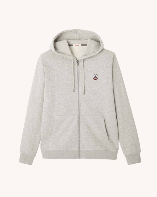 Hoodie Gris Chine Mexico Jott