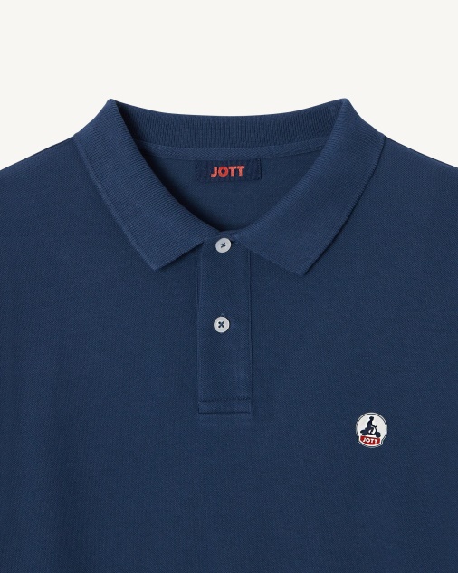 חולצת פולו Jott Blue Abysse Arcachon