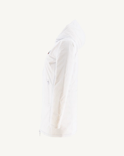 מעיל פוך קל הפיך Blanc/marine Moscou