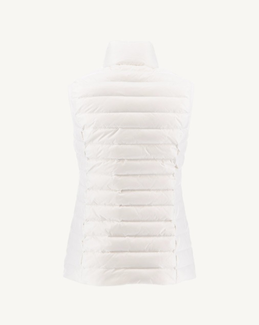 מעיל פוך קל ללא שרוולים Blanc Seda Jott