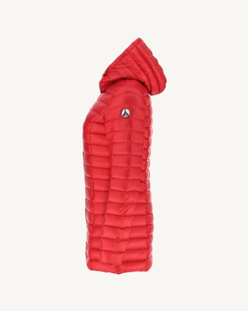 מעיל פוך עם קפוצ'ון Rouge Nour Jott