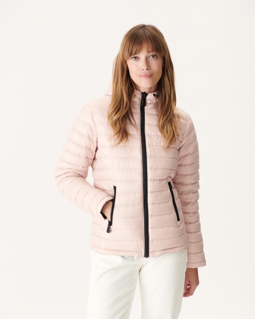Jott מעיל פוך הפיך Noir/rose Pale Vienna
