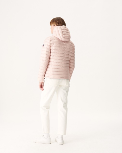 Jott מעיל פוך הפיך Noir/rose Pale Vienna