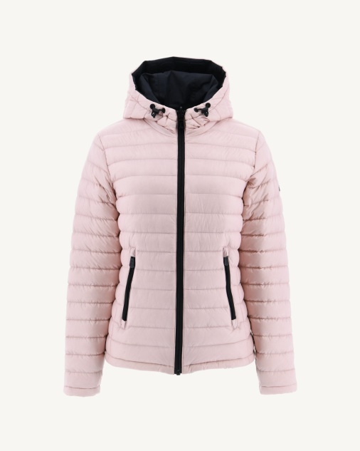 Jott מעיל פוך הפיך Noir/rose Pale Vienna