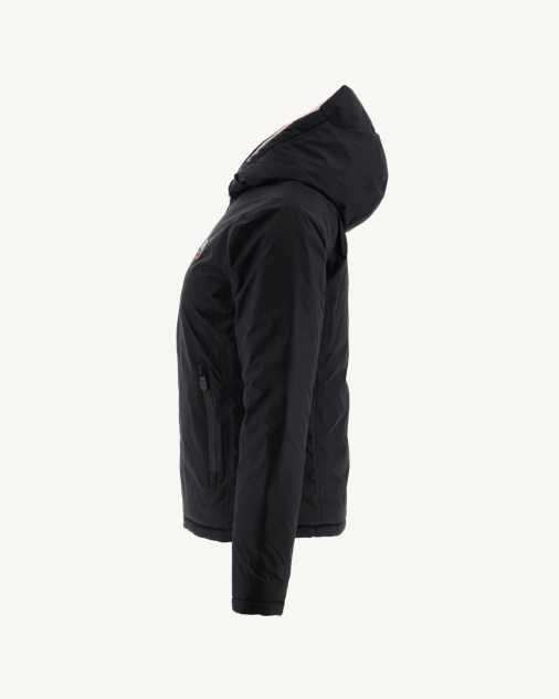Jott מעיל פוך הפיך Noir/rose Pale Vienna