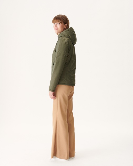 מעיל פוך הפיך Army/beige Vienna Jott