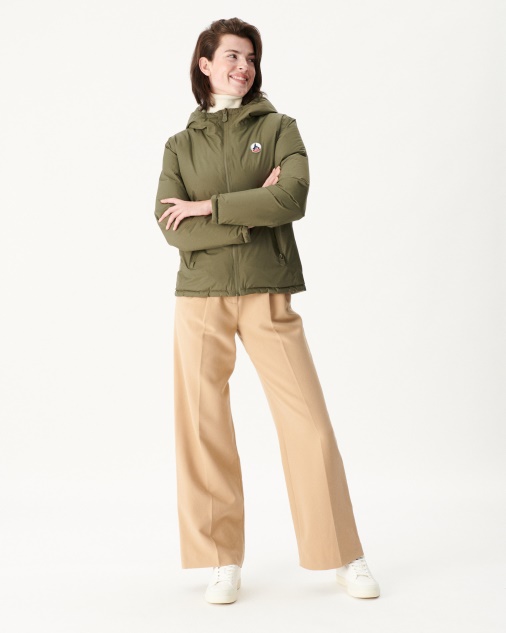 מעיל פוך הפיך קור קיצוני Army/sauge Victoria Jott