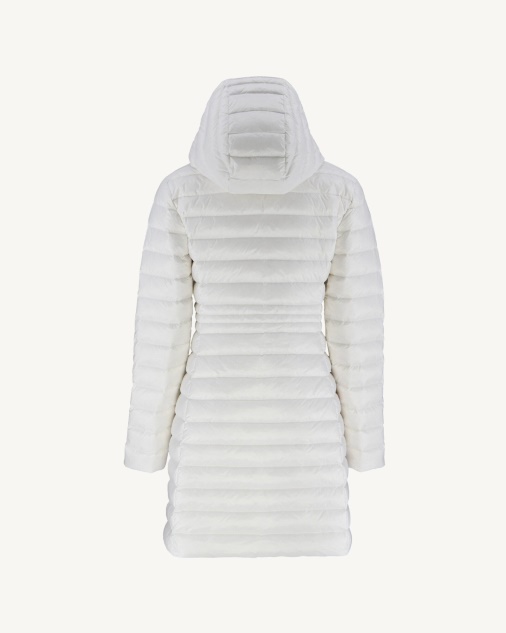 מעיל פוך ארוך עם קפוצ'ון Blanc Vero