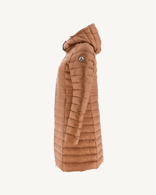 מעיל פוך ארוך עם קפוצ'ון Camel Vero Jott