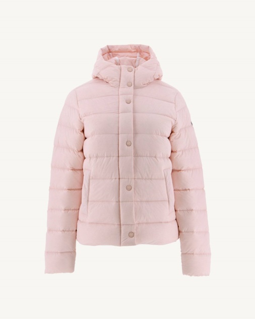 Jott Soft Pink Jane ז'קט ישר עם ברדס